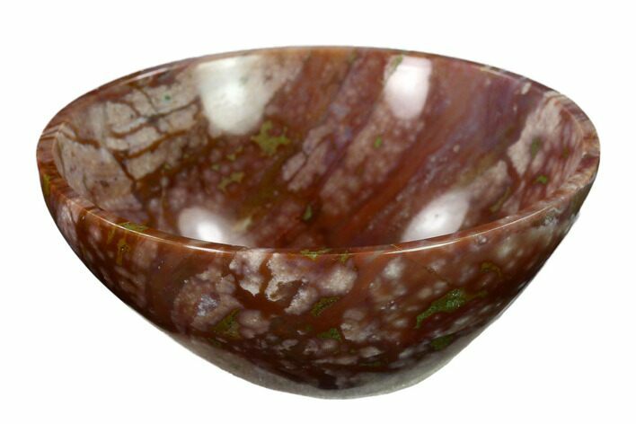 Colorful, Polished Fancy Jasper Bowl #147816